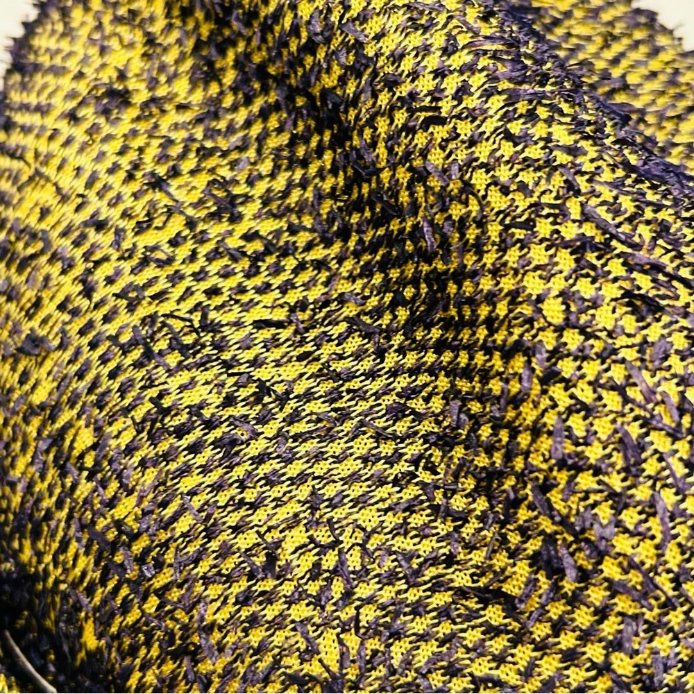 Vintage~Francine Exclusive‎ With The Fashion Women’s Tweed Hat~Mustard & Navy